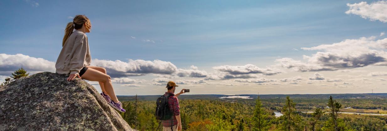 Hiking over the Musquodoboit Valley