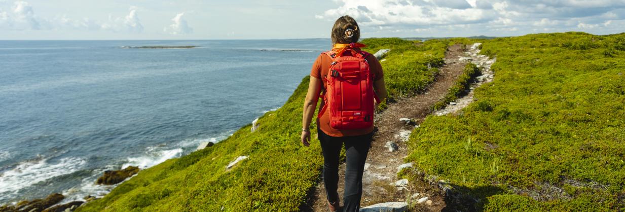 Photo of hiking at Taylor Head Provincial park