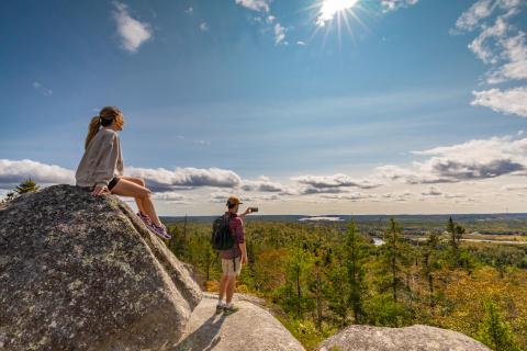 Hiking over the Musquodoboit Valley