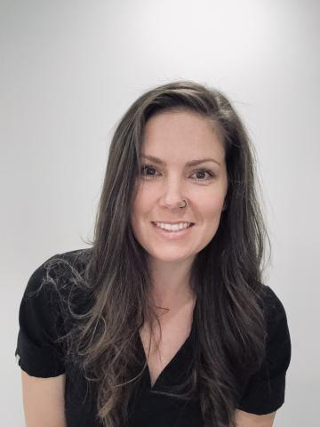 Woman smiling at the camera