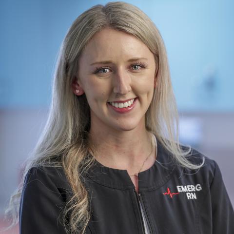 Nurse in clinical setting