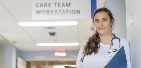 A nurse that works in Colchester County